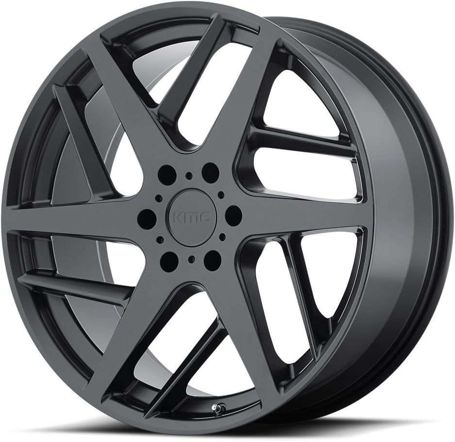 KMC Wheels KM699 Satin Black Wheel (22x9/6x139.7, +35mm Offset)