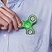 Fidget Spinner, [2 pack] iVoler Hand Spinner EDC Toy Tri-Spinner Ultra Durable Bearing Non-3D printed Fidget Focus Novelty Toy (Green)