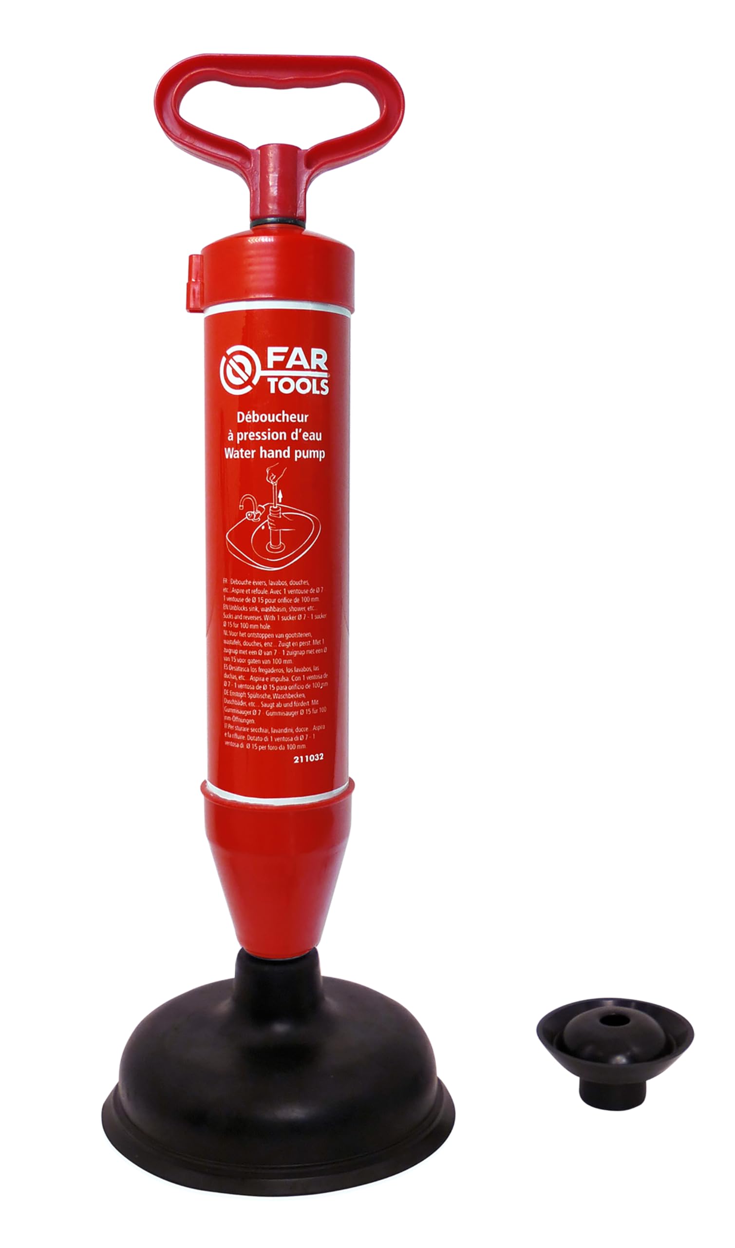 Fartools 211032 Drain Cleaner Vacuum Pump