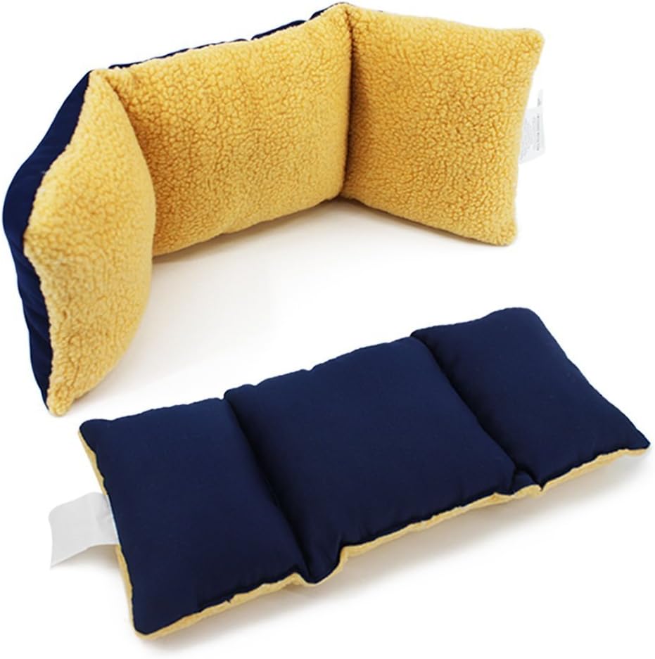 Petrista Fleece Lumbar Cushion Back Support Pillow