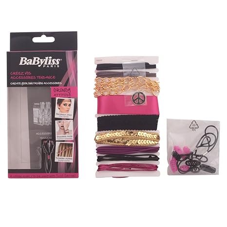 Babyliss Twist Secret Accessoires Grungy Attitude 799505, 1er Pack (1 x 22 Stück)