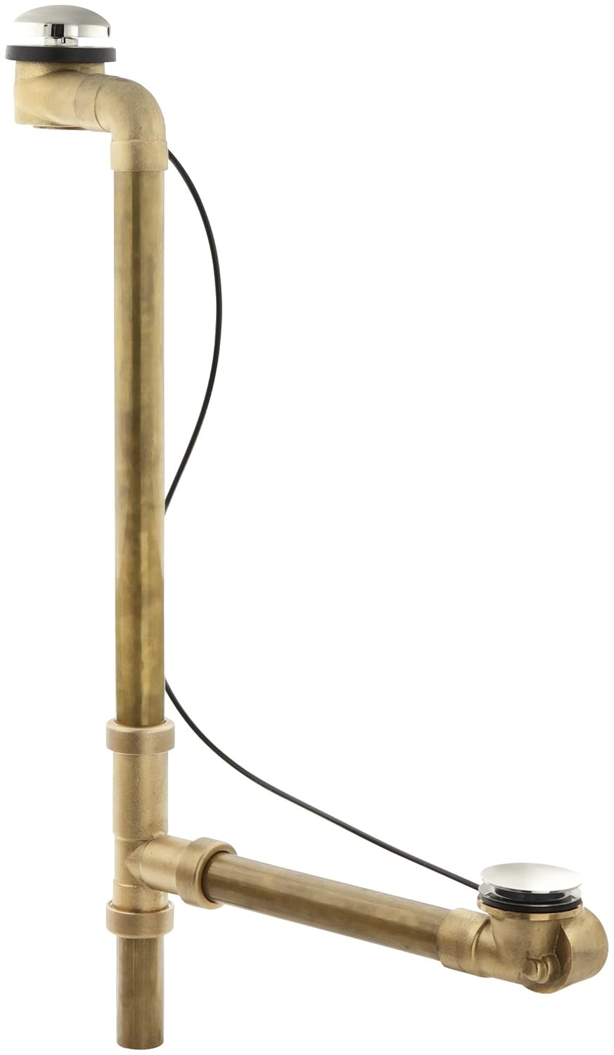 Kohler K 7273 Cp Clearflo Horizontal Overflow Bath Drain