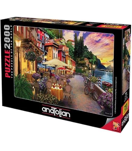 Anatolian Perre Group Puzzle 'Seine Sunset' – 1000 Teile, Hochwertig Mit Atemberaubendem Motiv