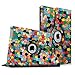 Fintie Apple iPad 2/3/4 Case - 360 Degree Rotating Stand Smart Case Cover for iPad with Retina Display (iPad 4th Generation), the new iPad 3 & iPad 2 (Automatic Wake/Sleep Feature) - Mosaic