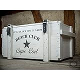Grafelstein Couchtisch Beach House Weiss Braun Wohnzimmertisch