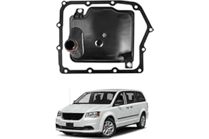 TOP-MAX 62TE Automatic Transmission Filter Kit Compatible with Dodge Grand Caravan Journey Avenger Chrysler Town and Country 200 Sebring Pacifica Ram C/V ProMaster Replaces 68018555AA FT1240 58128