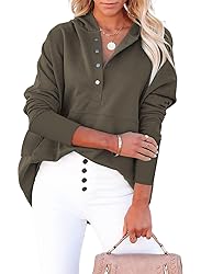 AlvaQ Oversized Sweatshirt for Women Juniors Casual