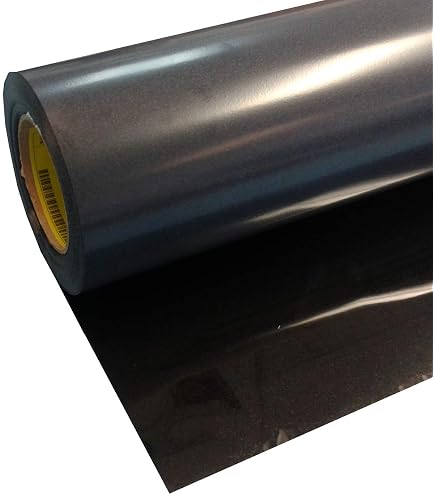 Siser EasyWeed Stretch Matte HTV Roll – Heat Transfer Vinyl For Stretchy Fabrics, 11.8” X 5 Yards (Black) - View #2