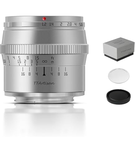 Amazon.com: TTArtisan 50mm F1.2 APS-C Manual Focus Large Aperture