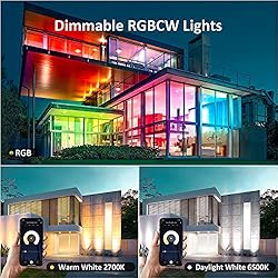 NOVOSTELLA Smart RGB LED Flood Light 25W Tunable