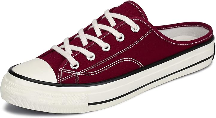 women's canvas mules