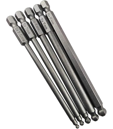 Hex Allen Wrench Bit Set Metric Imperial SAE Screwdriver Electric Power Drill Adapter Driver Key Socket Security Magnetic Tip - 1420 - View #2