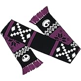 The Nightmare Before Christmas Jack Skellington Knit Scarf