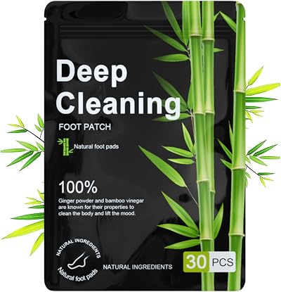 Rezolite Foot Detox Patches 30 Pcs Deep Cleansing Sleep Improvement