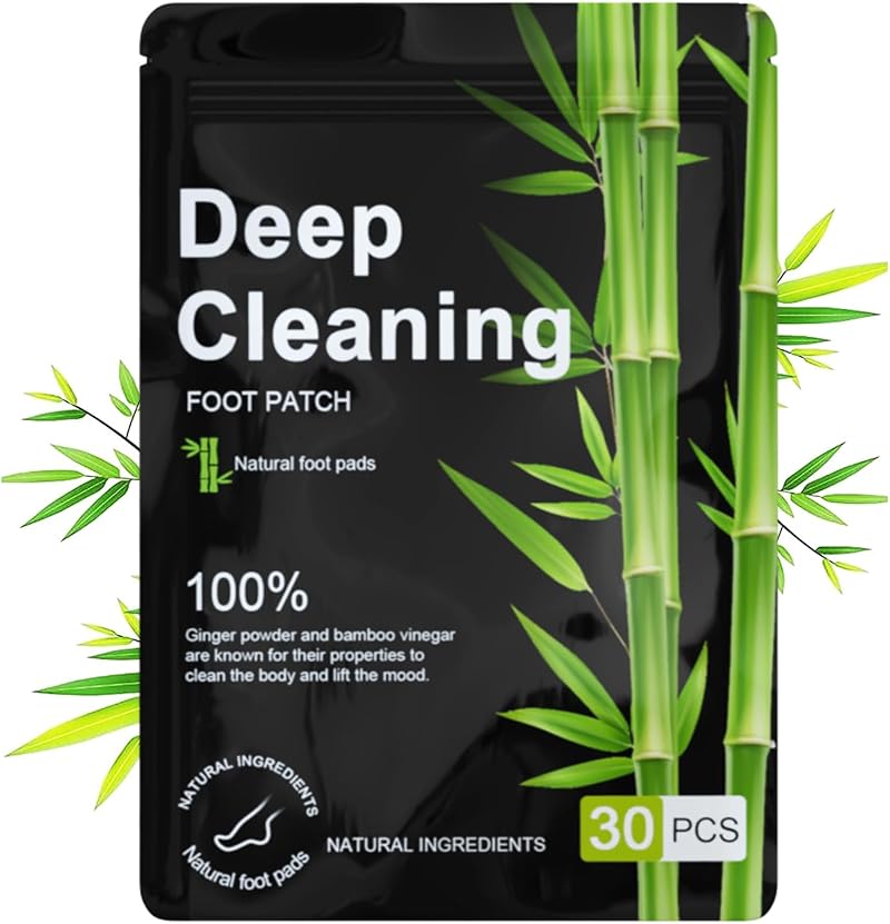 Rezolite Foot Detox Patches 30 Pcs Deep Cleansing Sleep Improvement