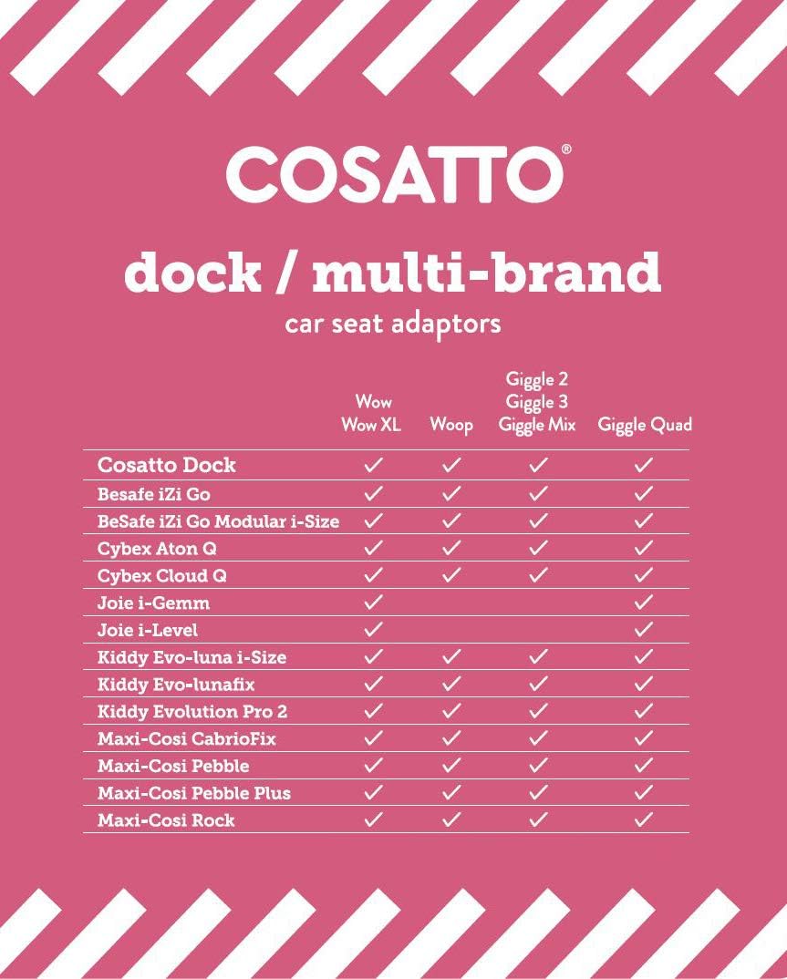 cosatto multi adaptor
