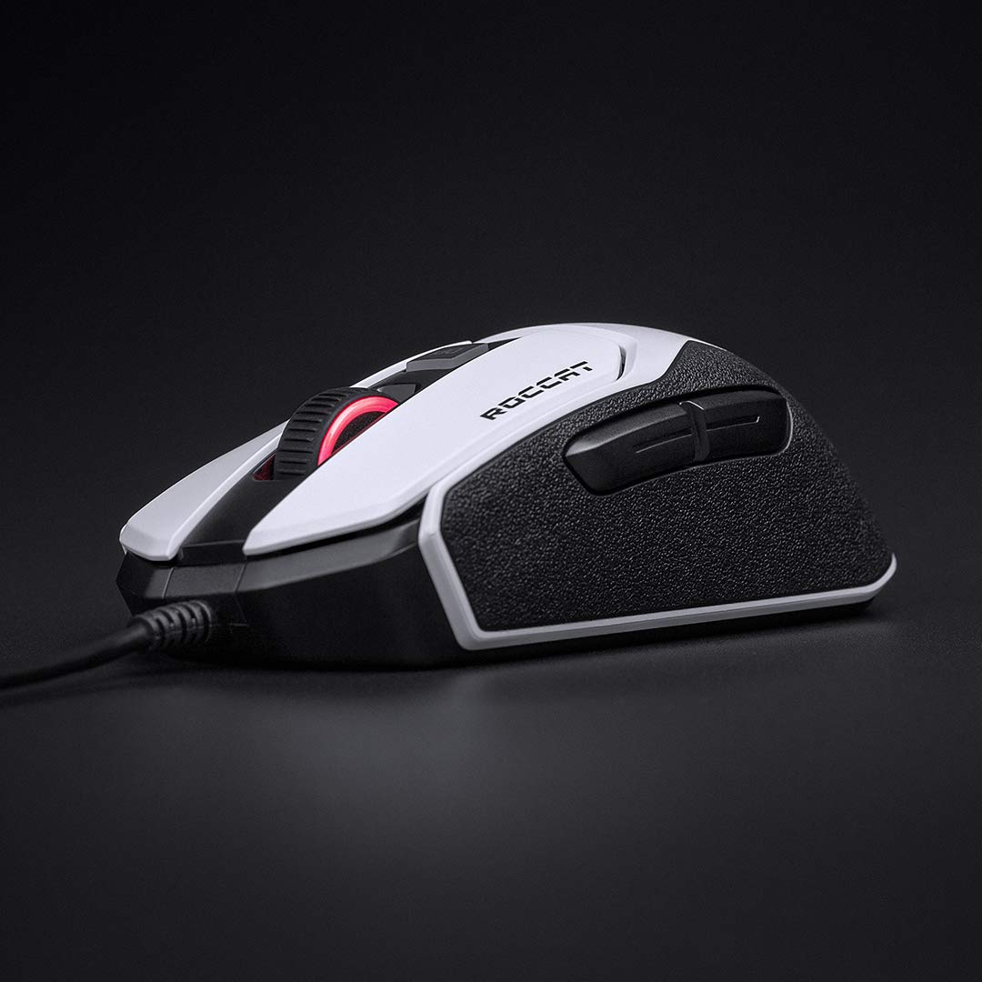 Roccat Kain 102 Aimo Rgb Pc Gaming Mouse White Buy Online In Saint Vincent And The Grenadines At Saintvincent Desertcart Com Productid