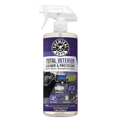 Chemical Guys Total Interior Cleaner & Protectant - 32 oz Galactic Scent All-in-One Car Interior Cleaner for Dash, Seats, Carpet, Glass, Vinyl, Leather, and Plastic - Cleans & Protects Every Surface