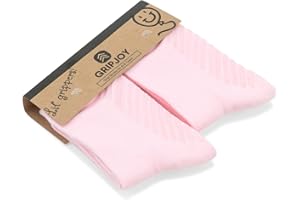Gripjoy Toddler Socks with Grippers - Non Slip Socks for Kids - Toddler Grip Socks - 4 Pairs
