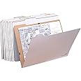 Vertical Flat Folder (Set of 10) Size: 19" H x 26" W x 0.25" D
