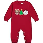 BemeyourBBs Newborn Baby Boy Fall Winter Clothes Long Sleeve Romper Jumpsuit Cute Infant One Piece Outfit