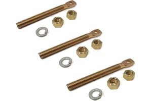 The ROP Shop 3-Pack - Trip Spring Eye Bolts 5/8" for Meyer Fisher Boss Diamond Blizzard Snowplow Blade