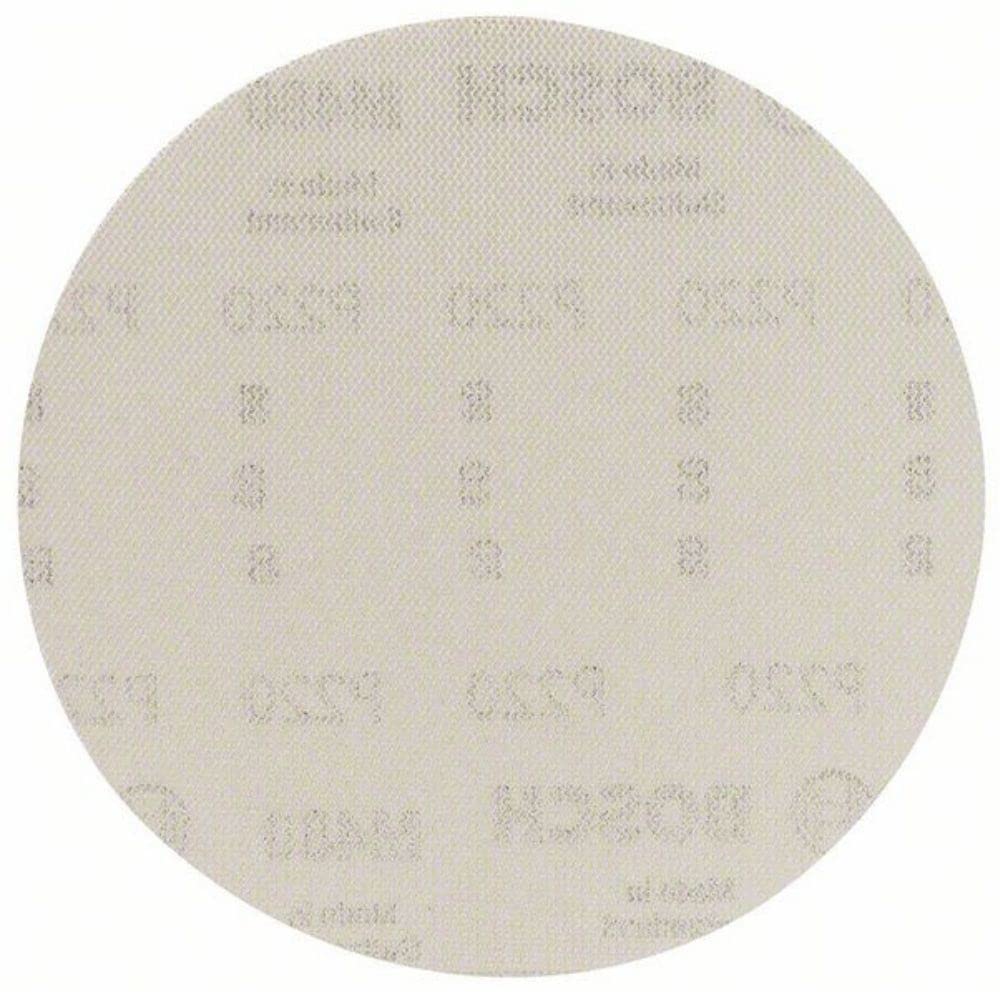 Bosch Professional 5 Pieces Sanding Sheet M480 Best for Wood and Paint (Wood and Paint, Ø 150 mm, grit P240, Accessories Orbital Sander)