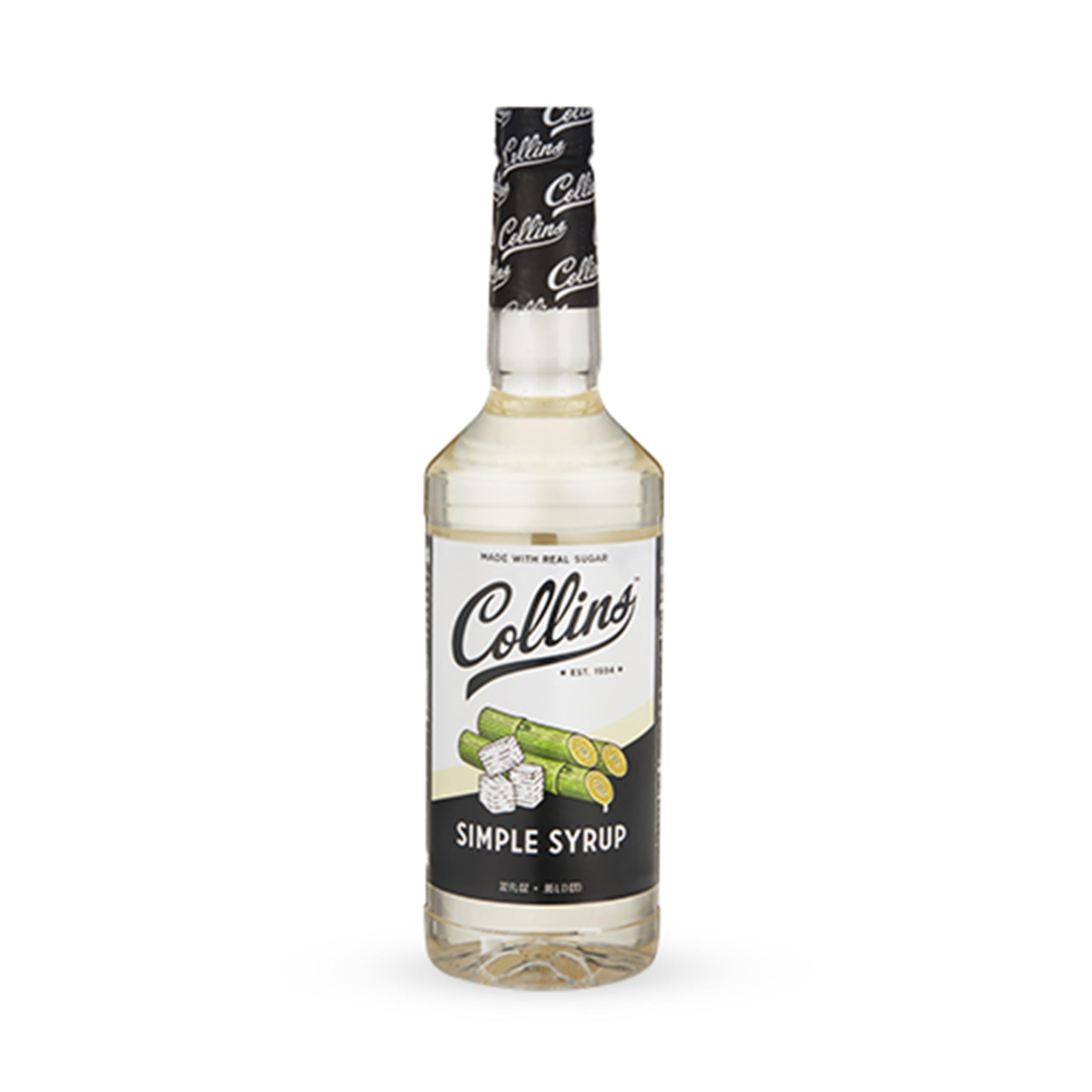 Collins Simple Syrup, Classic Simple Syrup, Real