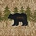 Cozy Cabin CC5282 Birch Bear Non Skid Rug 30