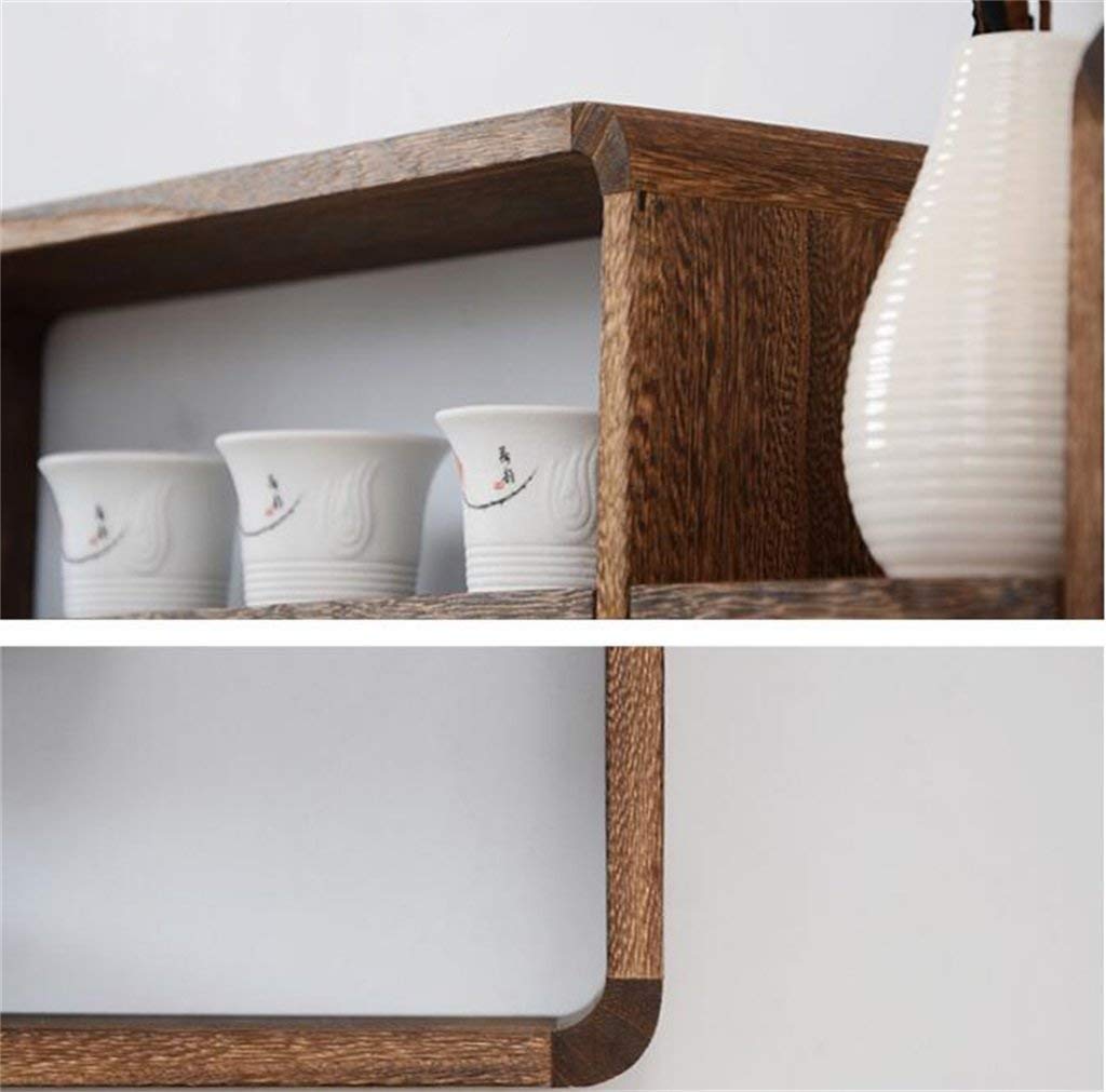 Ig Hogar Muebles Estante De Madera Decoracion De Pared Cuadrado