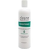 Cleure Hydrating Fragrance Free Conditioner - Hypoallergenic, SLS Free & Paraben Free - Unscented (12 Fl Oz, Pack of 1)
