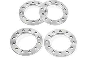 JIIINMIIIN Jiiimiiin 4PCS 6x5.5 6x135 6x139.7 Wheel Spacers 108mm Hub Bore 1/2"(12mm), 6x5.5 6x135 6x139.7 Flat for Silverado 1500/Suburban 1500, Sierra 1500/Yukon 1500, Tacoma (6 Lug)/4-Runner
