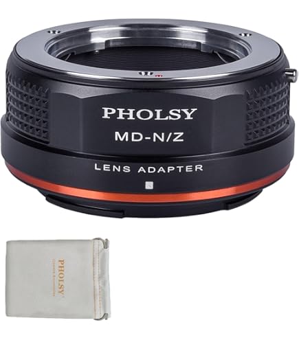 Amazon.com : K&F Concept Lens Mount Adapter for Minolta MD MC