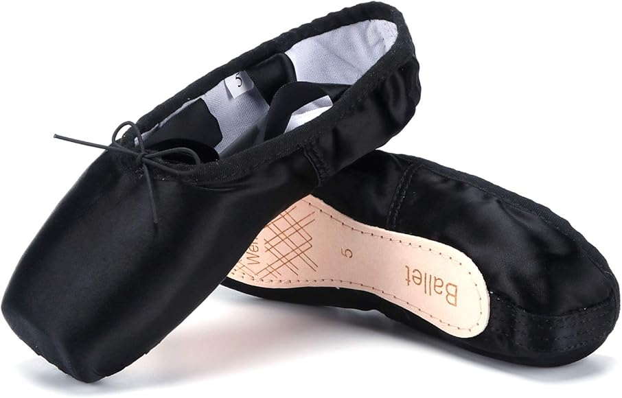 black ballet shoes amazon