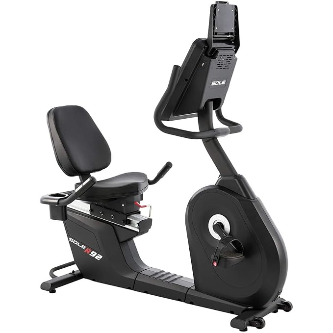 Sole R92 Recumbent Bike with Heart Rate Monitoring best recumbent bikes