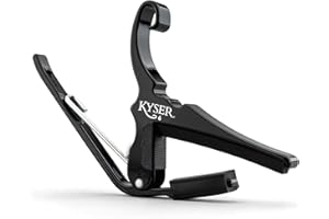 Capo Guitar Acoustic Kyser KG6B Black