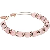 Alex and Ani Rose Quartz Beaded Bangle