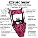 Crutcheze Pink Zebra Crutch Bag, Pouch, Pocket, Tote Washable Designer Fashion Orthopedic Products Accessories