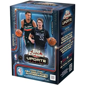 2025-26 Topps Chrome Update Basketball Sealed Mega Box (Look For Debut Patches) - View 5