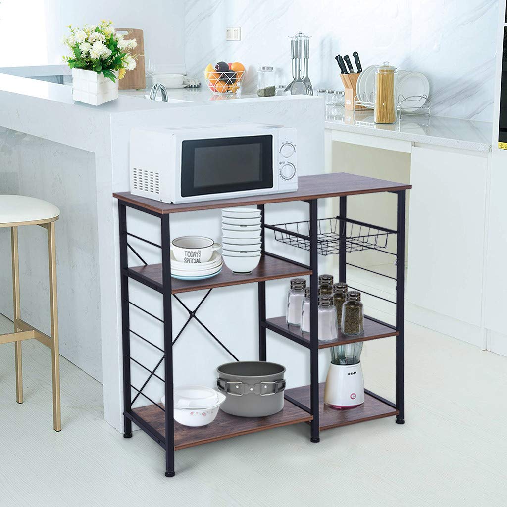 Amazon.com: QIANSKY 4 niveles + 3 estantes para hornos de ...