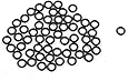 uxcell 50 Pcs 5mm x 1mm x 3mm Mechanical Black NBR O Rings Oil Seal Washers