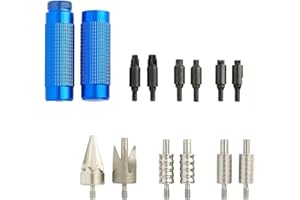 Burstfire - Case Prep Tool Kit - Primer Pocket Reamer, Primer Pocket Uniformer, Primer Pocket Gauges, Primer Pocket Cleaners, Chamfer & Debur Tools + Handle & Storage Case - for Reloading