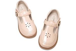 DREAM PAIRS Girl Mary Jane Dress Shoes - Ballet Flats for Girl School Uniform Shoes for Toddler Little Girls