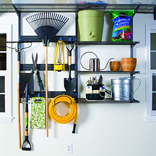 Organized Living freedomRail Big Everything Hook for freedomRail Organization System - Granite