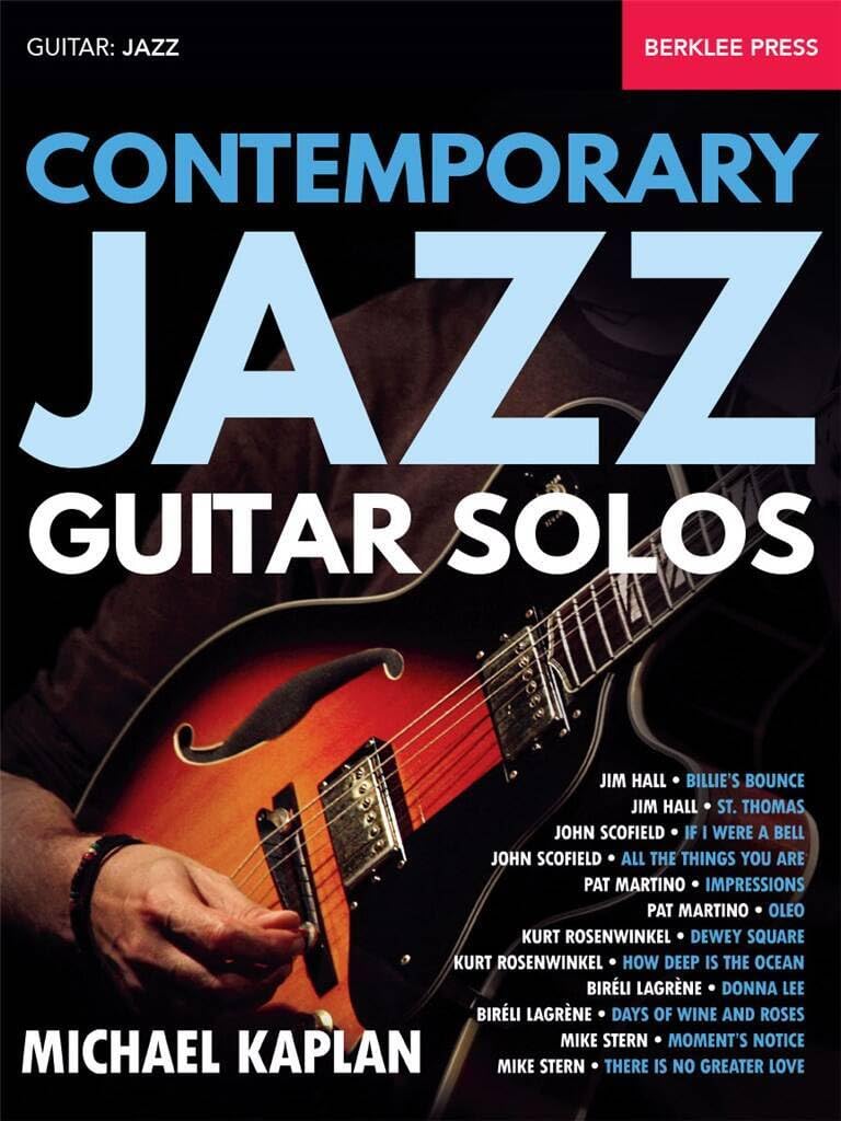 Michael Kaplan: Contemporary Jazz Guitar Solos: Guitar: Jazz