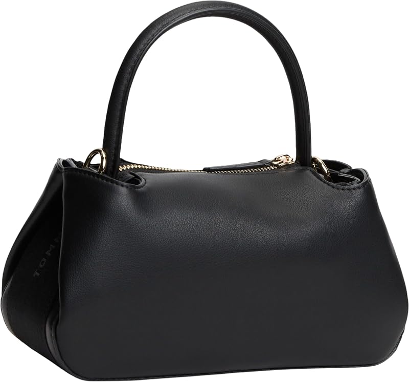 TH LOGOTAPE MINI SATCHELAW0AW18743 - Cartera para mujer, color negro, talla única