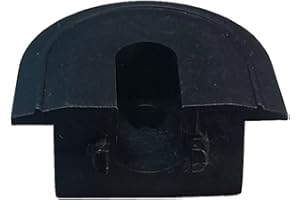 Bonberland 2 Inches Flaged End Cap L Track End Cap for Recessed L Track-10Packs