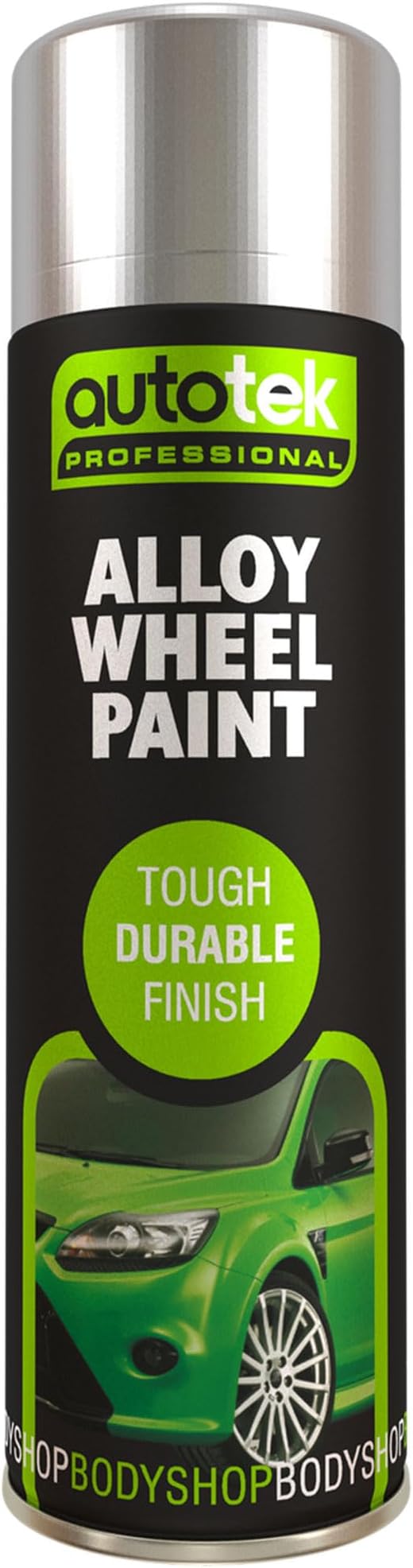 Autotek Alloy Wheel Paint 500 ml Professional Tough Durable Finish Spray