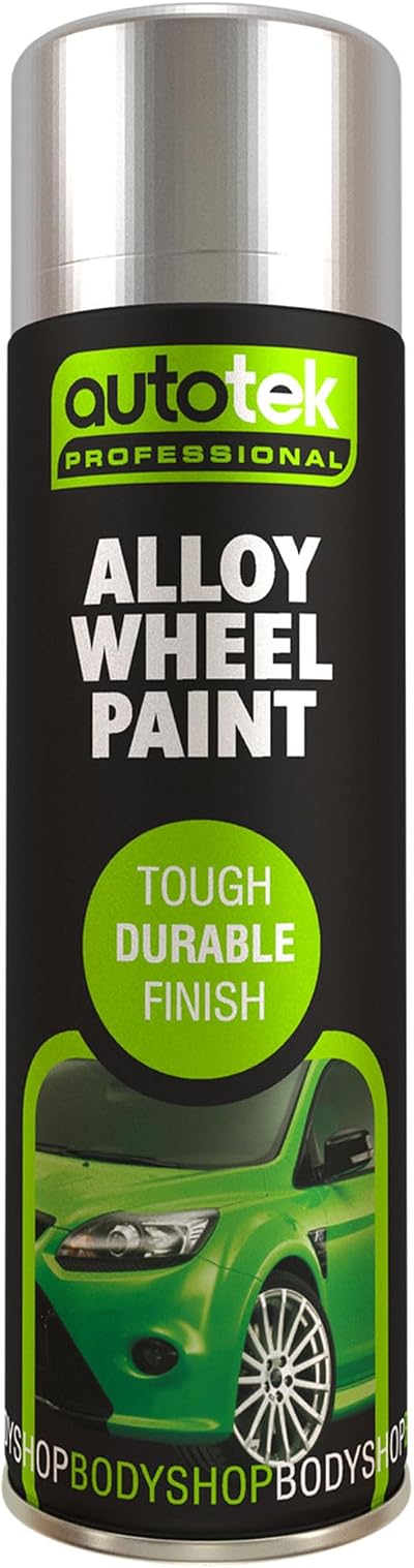 Autotek Alloy Wheel Paint 500 ml Professional Tough Durable Finish Spray