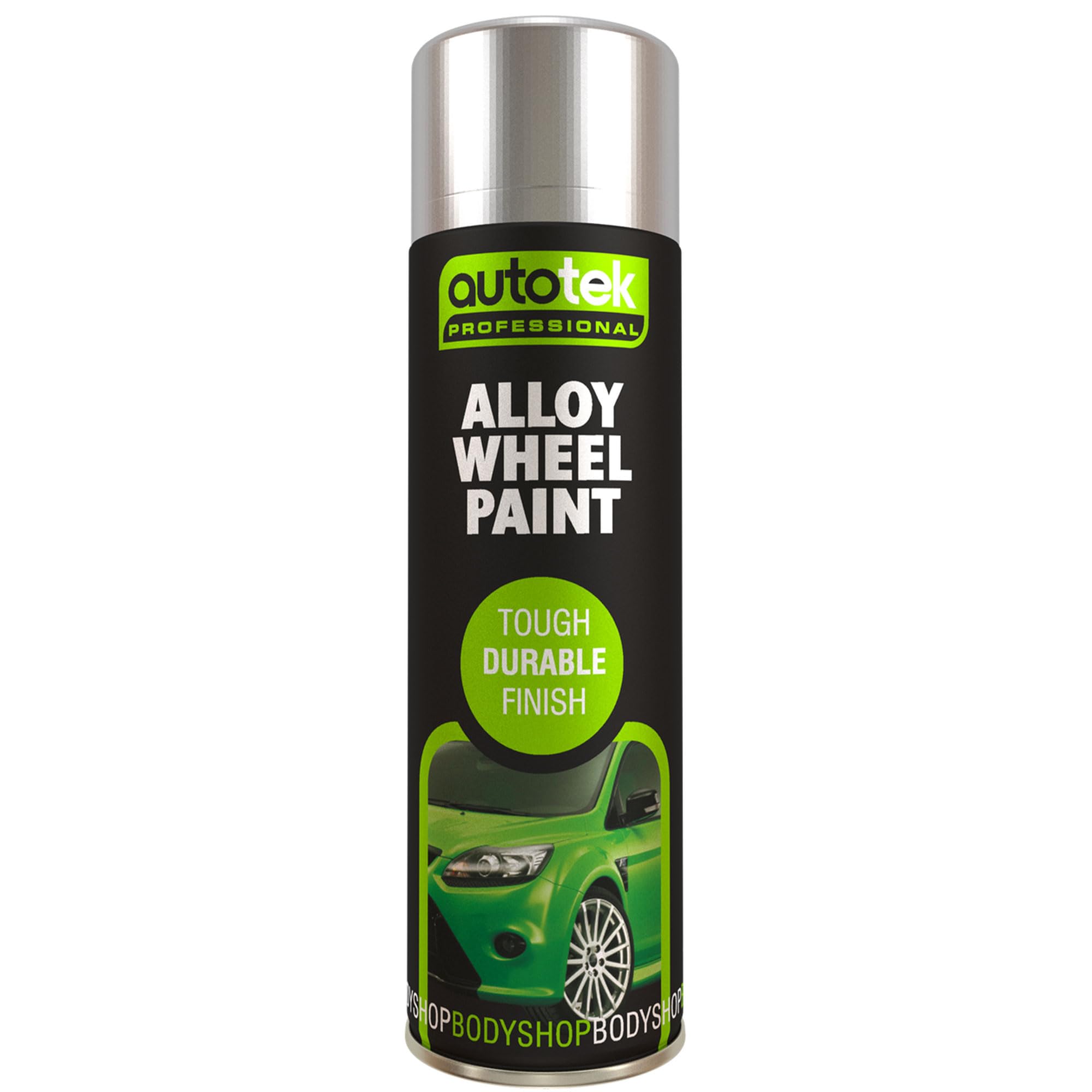 Autotek Professional Tough Durable Finish Spray Paint, Alloy Wheel Paint, 500 ml